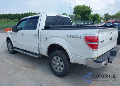 2011 Ford F-150 Lariat from USA, damaged, VIN 1FTFW1ETXBFC11286